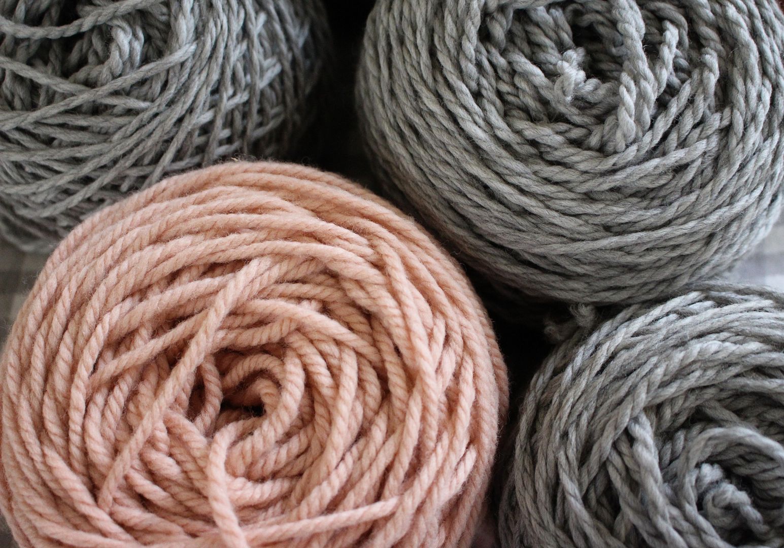 Julie Rose Sews gray and blush